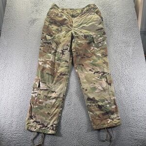 US Military Pant Men's M Brown Camo Cotton Cargo Straight Combat Army Uniform